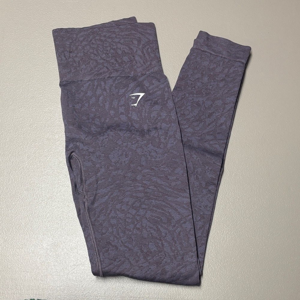 Gymshark Gray Patterned Leggings